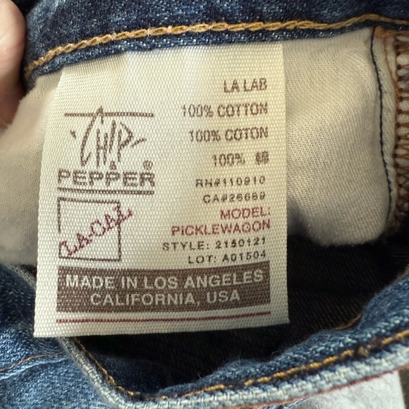 Chip and Pepper Picklewagon blue jeans - Picture 4 of 9